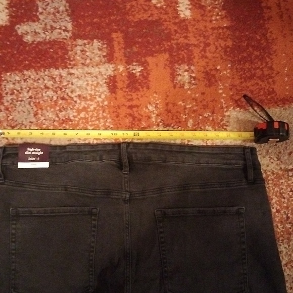 Women's plus size Ava and Viv black jeans size 26w NWT - Picture 7 of 10